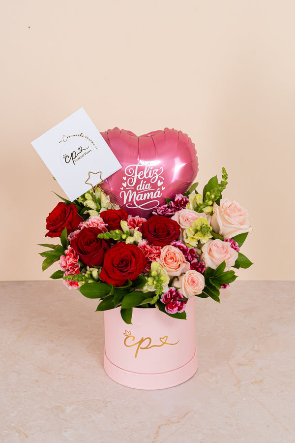 Box Floral Dúo Rosas