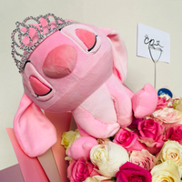 Ramo Buchón 100 Rosas rosadas