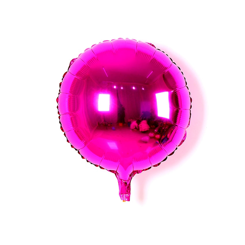Globo Metálico Circular (Colores y Tamaños)