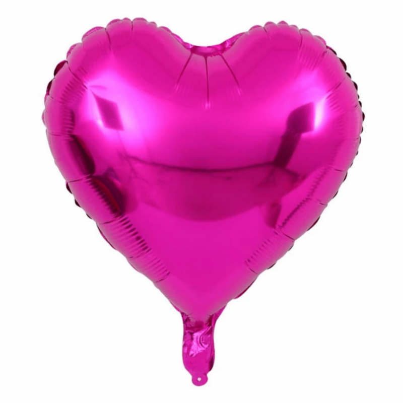 Globo Metálico Corazón (Colores y Tamaños)
