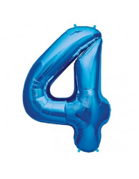 GLOBO NÚMERO AZUL (N30)