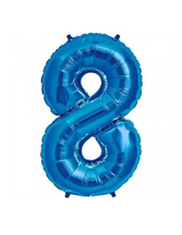 GLOBO NÚMERO AZUL (N30)