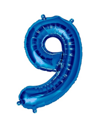 GLOBO NÚMERO AZUL (N30)
