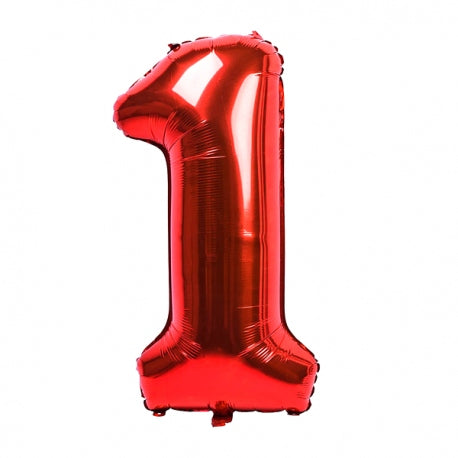 GLOBO NÚMERO ROJO (N30)