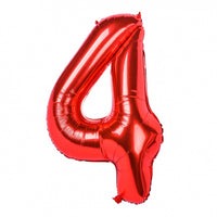 GLOBO NÚMERO ROJO (N30)