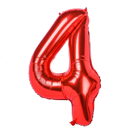 GLOBO NÚMERO ROJO (N30)