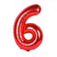 GLOBO NÚMERO ROJO (N30)