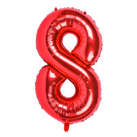 GLOBO NÚMERO ROJO (N30)