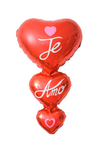 Trío de Corazones Te Amo