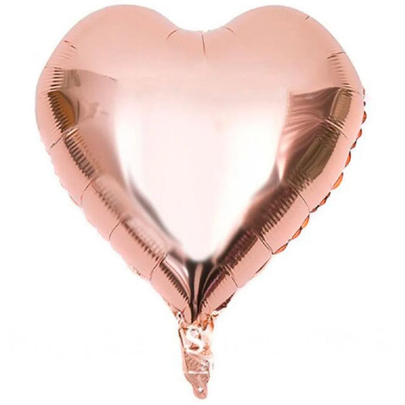 Globo Metálico Corazón (Colores y Tamaños)