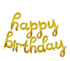 Letras Globo Happy Birthday