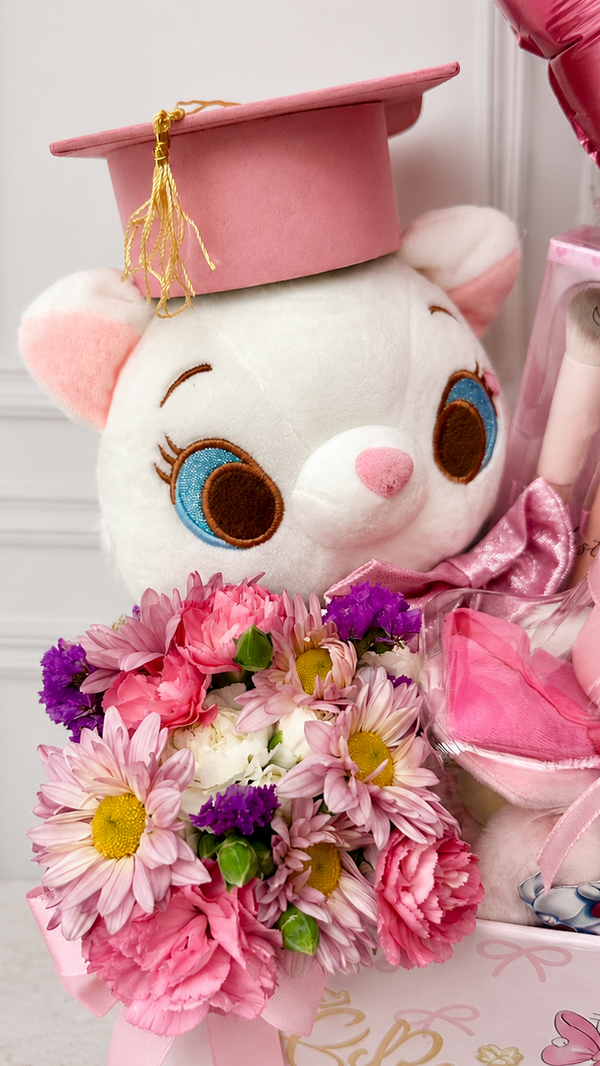 Box happy graduada gatita