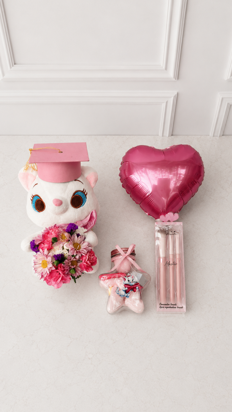 Box happy graduada gatita