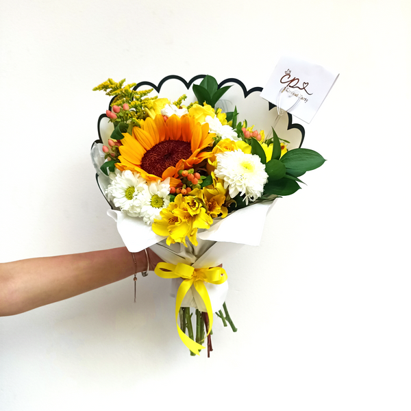 Ramo Girasoles y Chocolates