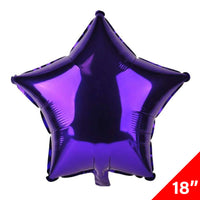 Globo Metálico Estrella (Colores y Tamaños)