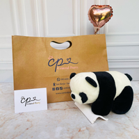 Peluche oso panda mediano