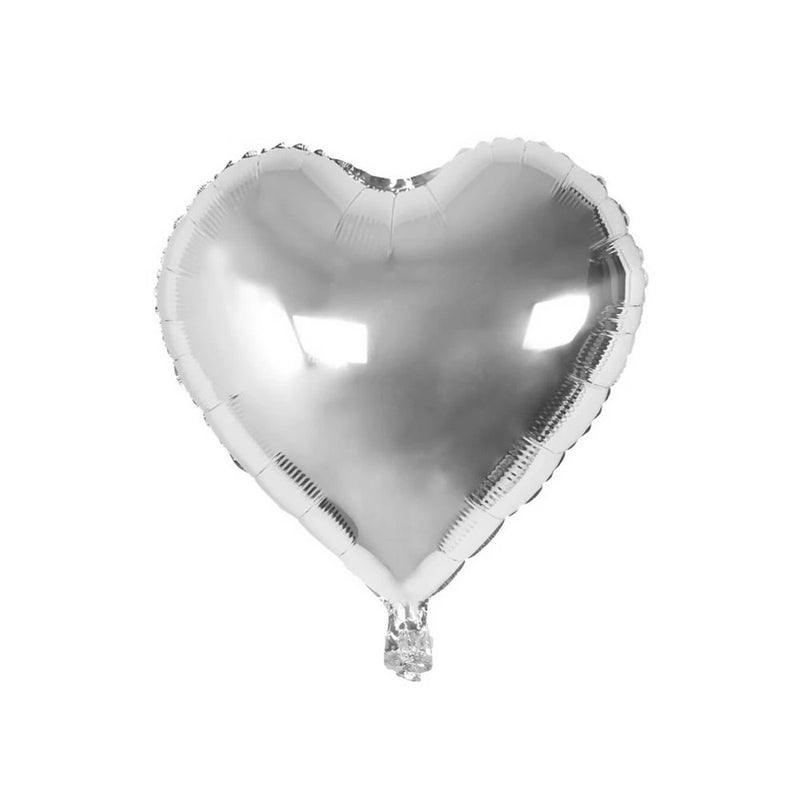 Globo Metálico Corazón (Colores y Tamaños)
