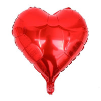 Globo Metálico Corazón (Colores y Tamaños)