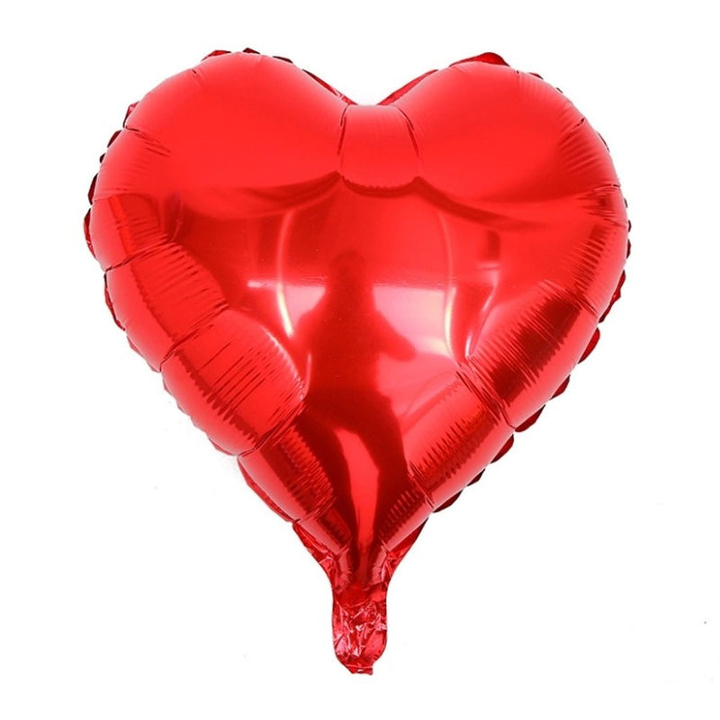 Globo Metálico Corazón (Colores y Tamaños)