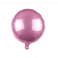 Globo Metálico Circular (Colores y Tamaños)