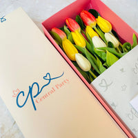 Caja de 10 Tulipanes Mixtos